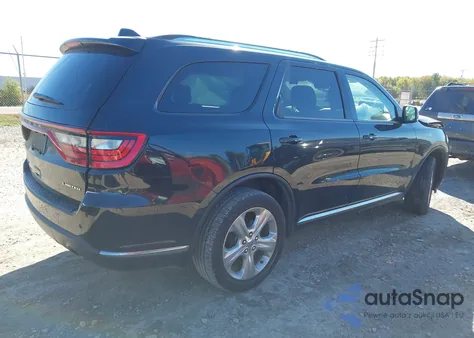 2014 Dodge Durango Limited из США, поврежденный, VIN 1C4RDJDG3EC508493